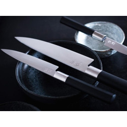 Coffret 3 Couteaux de Cuisine KAI Wasabi Black (Réf. 67S.300)