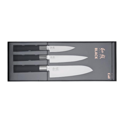 SET 3 COUTEAUX KAI 6710P + 6715U + 6716S