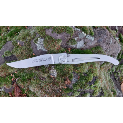 Couteau de Poche Laguiole Claude Dozorme Liner Lock 11 cm – Tout Inox