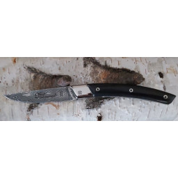 Lame Damas Couteau de Poche Le Thiers® RLT Claude Dozorme – Bois d'Ébène