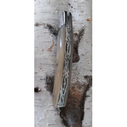 Lame Damas Couteau de Poche Le Thiers® RLT Claude Dozorme – Corne Claire