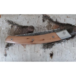 Lame Damas Couteau de Poche Le Thiers® RLT Claude Dozorme – Loupe de Genévrier