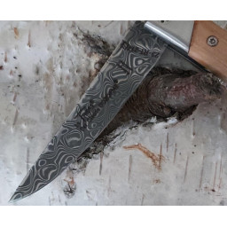 Lame Damas Couteau de Poche Le Thiers® RLT Claude Dozorme – Loupe de Genévrier