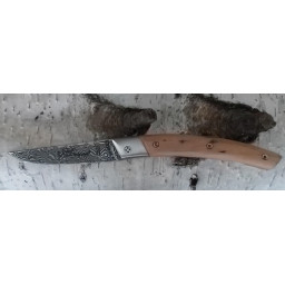 Lame Damas Couteau de Poche Le Thiers® RLT Claude Dozorme – Loupe de Genévrier