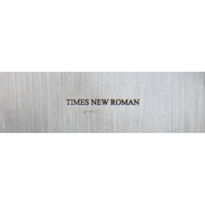 Gravure sur lame de couteau