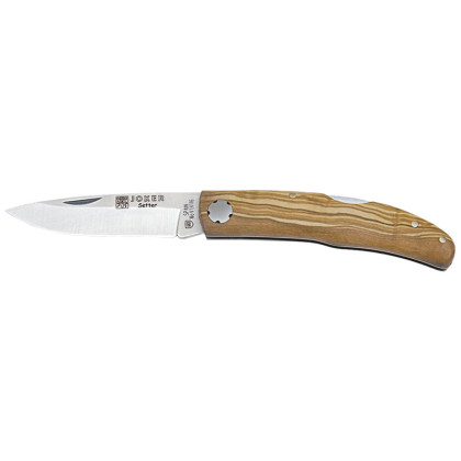Couteau Pliant Joker Setter – Manche Bois d'Olivier 10 cm