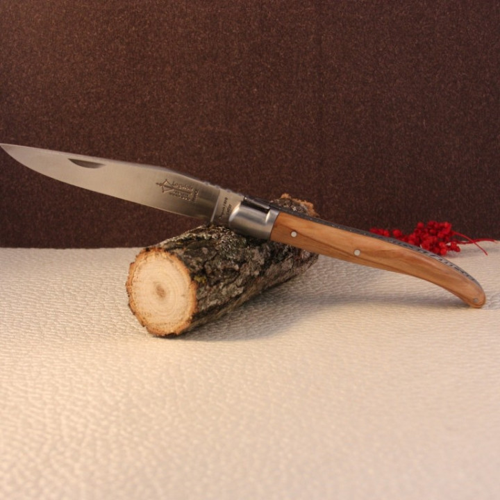 Manche olivier Couteau LAGUIOLE G.DAVID