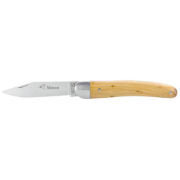 COUTEAU Le Massu Manche Olivier 10cm Coutellerie Chevalerias