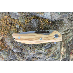 Couteau MZ olivier Liner lock manche 11cm EUSTACHE