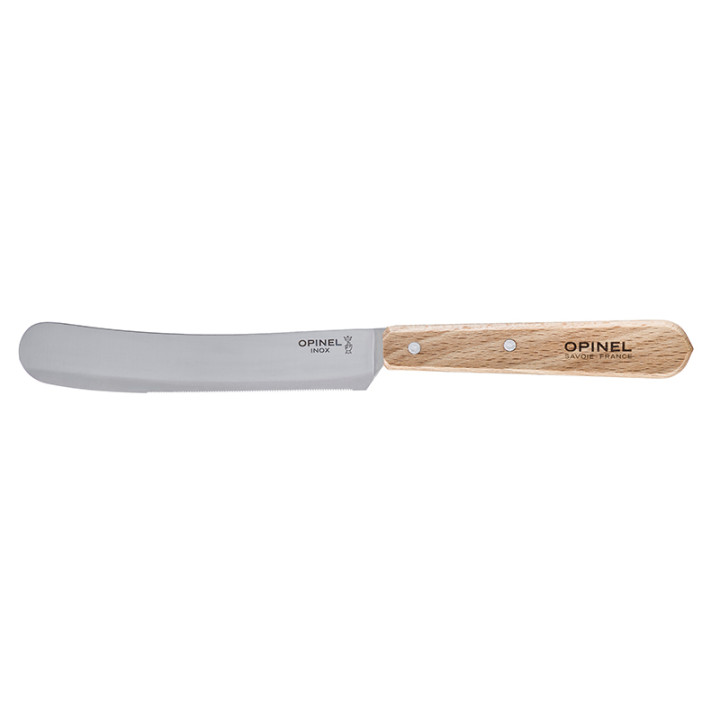 COUTEAU Petit déjeuner manche hêtre Opinel Coupe et tartine