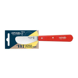 Tartineur Opinel N°117 Rouge - Spatule à Beurre & Confiture