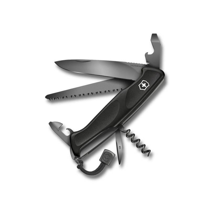 Victorinox RangerGrip 55 Onyx Black Edition - Couteau Suisse