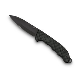 Victorinox Evoke BS Alox Noir - Couteau Pliant Lame Noire