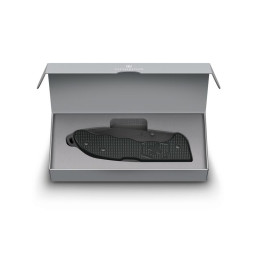 Victorinox Evoke BS Alox Noir - Couteau Pliant Lame Noire