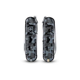 Victorinox Classic SD Navy Camouflage - Petit Canif Bleu 58mm