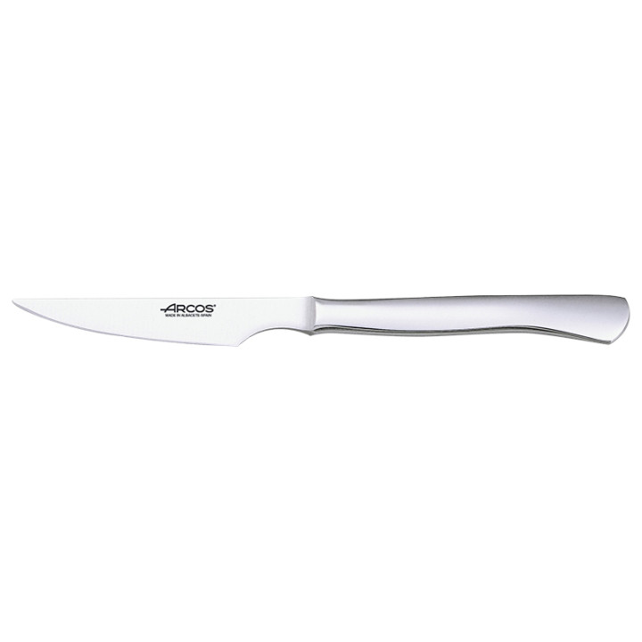 6 Couteaux à Steak Arcos Réf. 376500 – Lame Micro-Dentée 11,5 cm & Manche Bois