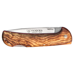 Couteau de Poche Cudeman 388-L Pandora – Manche en Bois d'Olivier & Acier N690Co