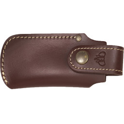 Étui de Ceinture en Cuir Marron Cudeman 604-C