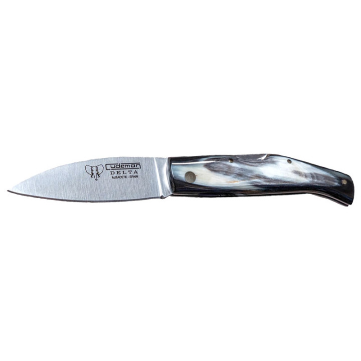 Couteau de Poche Cudeman 344-A Delta – Manche en Corne de Taureau
