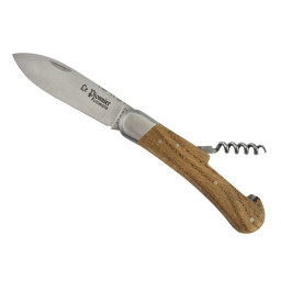 Couteau de Poche Douris Chastel « Le Pionnier » 2 Pièces – Manche en Bois de Chêne