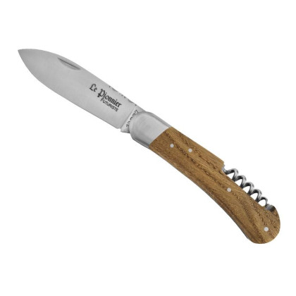 Couteau de Poche Douris Chastel « Le Pionnier » 2 Pièces – Manche en Bois de Chêne