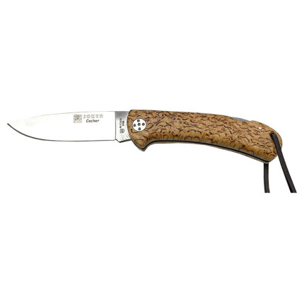 Couteau pliant Joker Cocker JK134NCB – Manche bouleau frisé