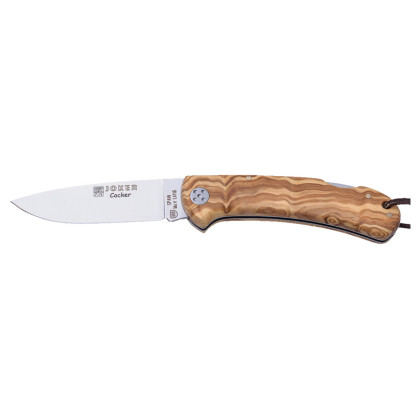 Couteau pliant Joker Cocker JK134NO – Manche bois d'olivier