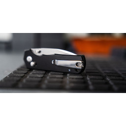 Couteau pliant Böker Magnum Rockstub Black 01SC091 – Lame 440B & Crossbar Lock