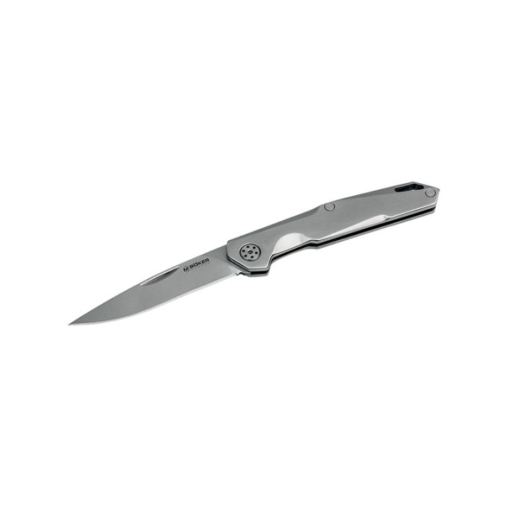 Couteau pliant Böker Magnum Shiny EDC 01SC086 – Lame 8Cr13MoV & Acier inox