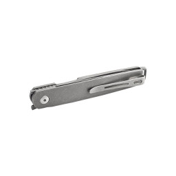 Couteau pliant Böker Plus LFR Damascus 01BO174DAM – Lame Damas & Manche Titane / G10
