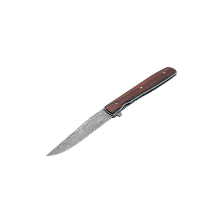 Couteau pliant Böker Plus Urban Trapper Cocobolo Damascus 01BO176DAM – Brad Zinker