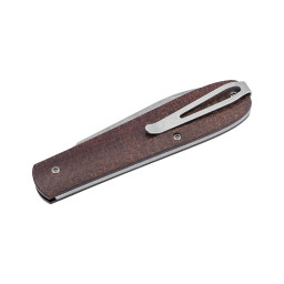 Couteau pliant Böker Barlow Coffin 112946 – Lame CPM MagnaCut & Jute Micarta