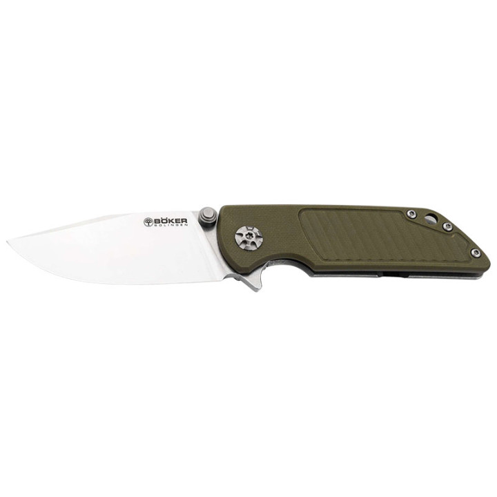 Couteau pliant Böker Sherman EDC II 110122 – Lame Damas & Manche G10 OD Green