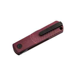 Couteau pliant Böker BRLW Richlite Red Premium Retail 2026 110673 – MagnaCut & Richlite