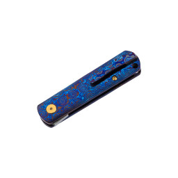 Couteau pliant d'art Böker BRLW Mokuti Édition Limitée 110674 – MagnaCut & MokuTi