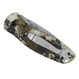 Couteau Pliant Kershaw Blur « King's Camo » – Lame Sandvik 14C28N (Réf. 1670KC)