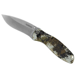 Couteau Pliant Kershaw Blur « King's Camo » – Lame Sandvik 14C28N (Réf. 1670KC)
