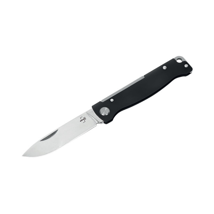 Couteau pliant Böker Plus Atlas Black 01BO851 – Acier 14C28N & Finition Noire