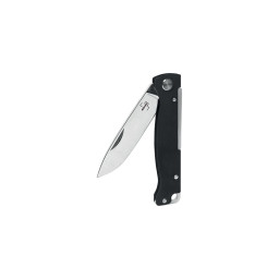 Couteau pliant Böker Plus Atlas Black 01BO851 – Acier 14C28N & Finition Noire
