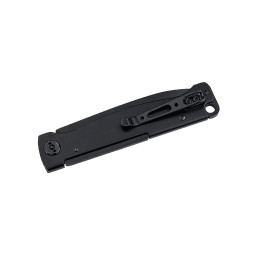 Couteau pliant Böker Plus Atlas All Black 01BO858 – Acier 12C27 & Finition Noire Intégrale
