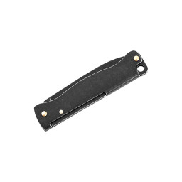 Micro-couteau pliant Böker Plus Atlas Mini Dark 01BP0025 – Acier 12C27 & Finition Noire