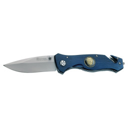 Couteau de secours Böker Magnum Law Enforcement 01MB365 – Lame d'intervention & Insigne Police