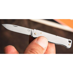 Couteau pliant compact Böker Plus Atlas Mini 01BP0024 – Acier 14C28N