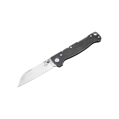Couteau pliant Böker Plus Atlas Sheepsfoot TS 01BP0066 – Acier D2 & Black Stonewash