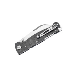 Couteau pliant Böker Plus Atlas Sheepsfoot TS 01BP0066 – Acier D2 & Black Stonewash