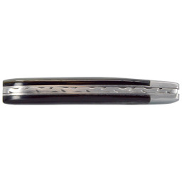 Couteau artisanal Le Thiers 1 Pièce Corne Noire Chevalerias CH2111301 – Acier 12C27