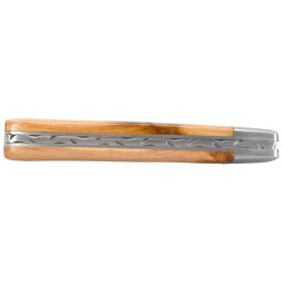 Couteau artisanal Le Thiers 1 Pièce Genévrier Chevalerias CH2111302 – Acier 12C27