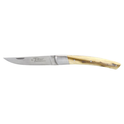 Couteau d'art Le Thiers 1 Pièce Lame Damas & Genévrier Chevalerias CH21113310