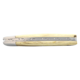 Couteau d'art Le Thiers 1 Pièce Lame Damas & Genévrier Chevalerias CH21113310