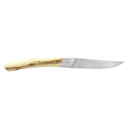 Couteau d'art Le Thiers 1 Pièce Lame Damas & Genévrier Chevalerias CH21113310